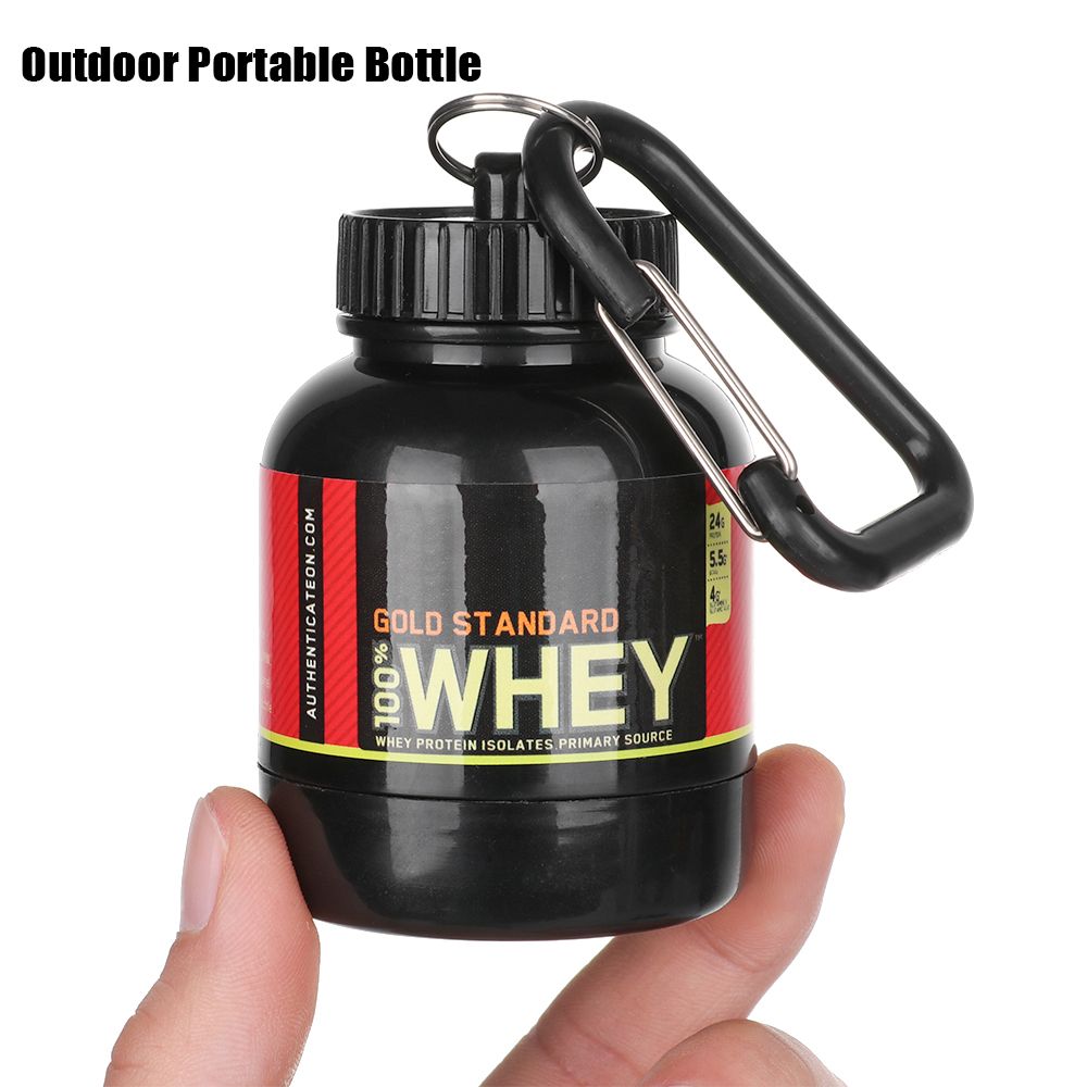 Health Wellness Gifts - Botol bubuk Protein portabel Mini dengan