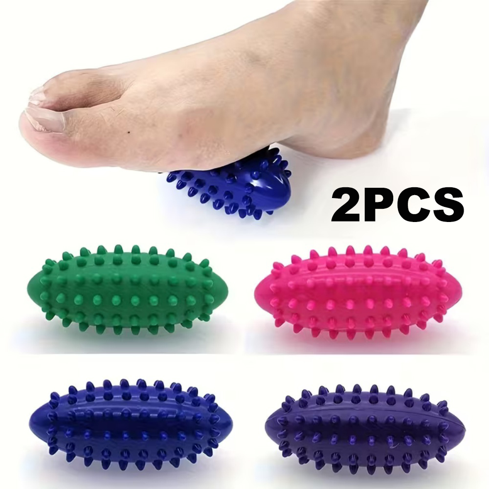 Foot Bath Massager - 2 Bola Pijat PVC, Bola Pereda