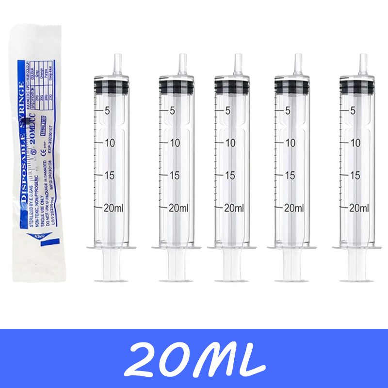 Health Wellness Gifts - Suntik Plastik 20ml Tanpa Jarum, Kemasan