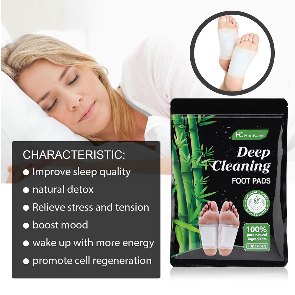 10 buah Koyo Kaki Arang Bambu  - Detox Foot Patch ulasan dan harga