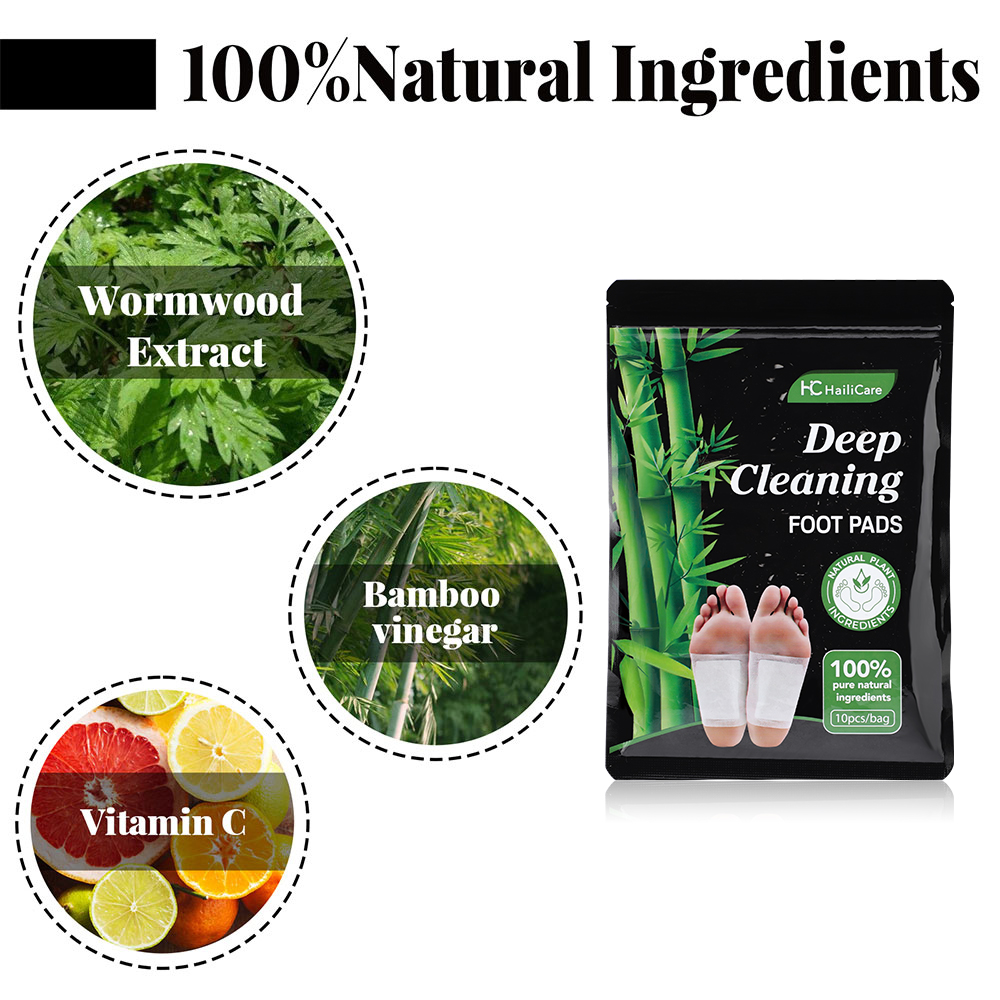 10 buah Koyo Kaki Arang Bambu  - Detox Foot Patch ulasan dan harga