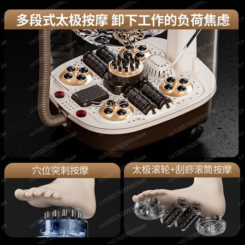 Pemandian Kaki Elektrik dengan - Foot Bath Massager ulasan dan harga