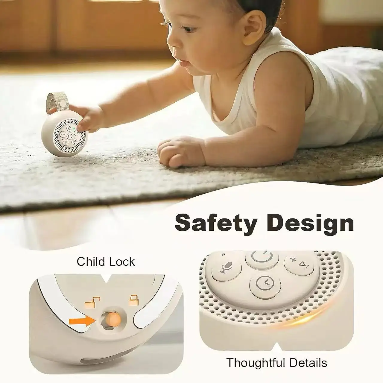 Mesin Suara Putih untuk Tidur  - White Noise Machine Sleep ulasan dan harga