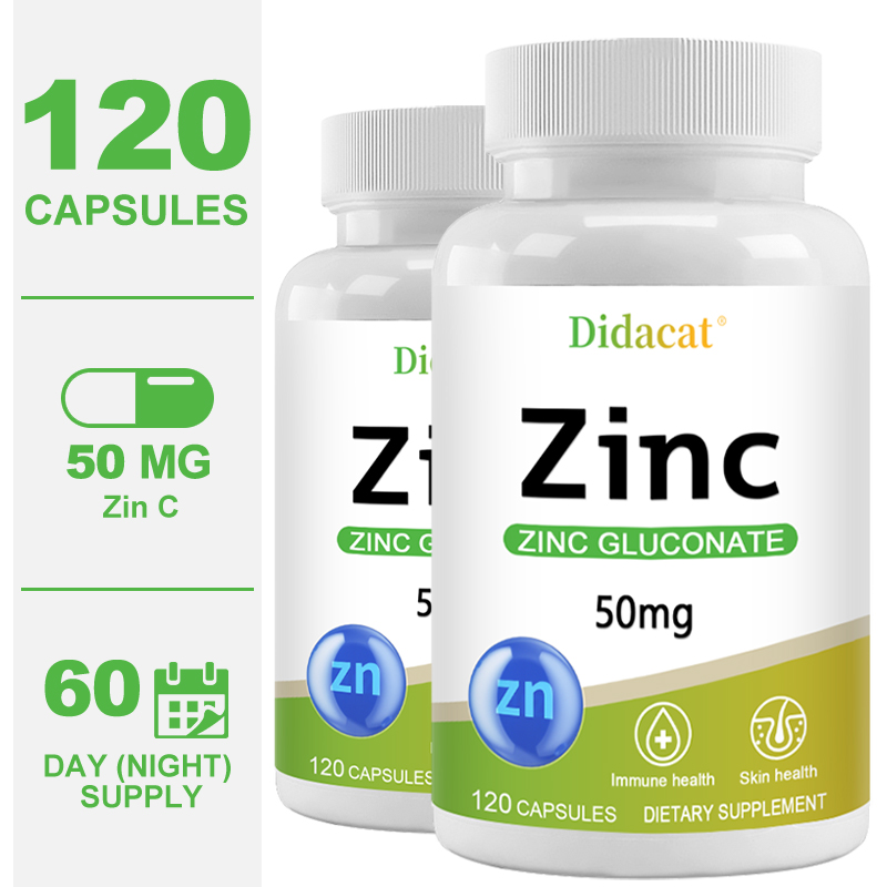 Seng 50 Mg-dengan seng glukona - Health Wellness Day ulasan dan harga